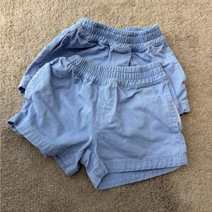 TBBC Boys Sheffield Shorts Light Blue Elastic Waist and pockets